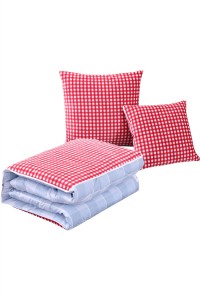 SKHP004 order pure color lattice crystal velvet dual purpose pillow quilt sofa cushion pillow manufacturer 40 * 40cm / 45 * 45cm / 50 * 50cm tags neighborhood welfare booth game performance online activity zoom meeting activity tee, online activity gift side view